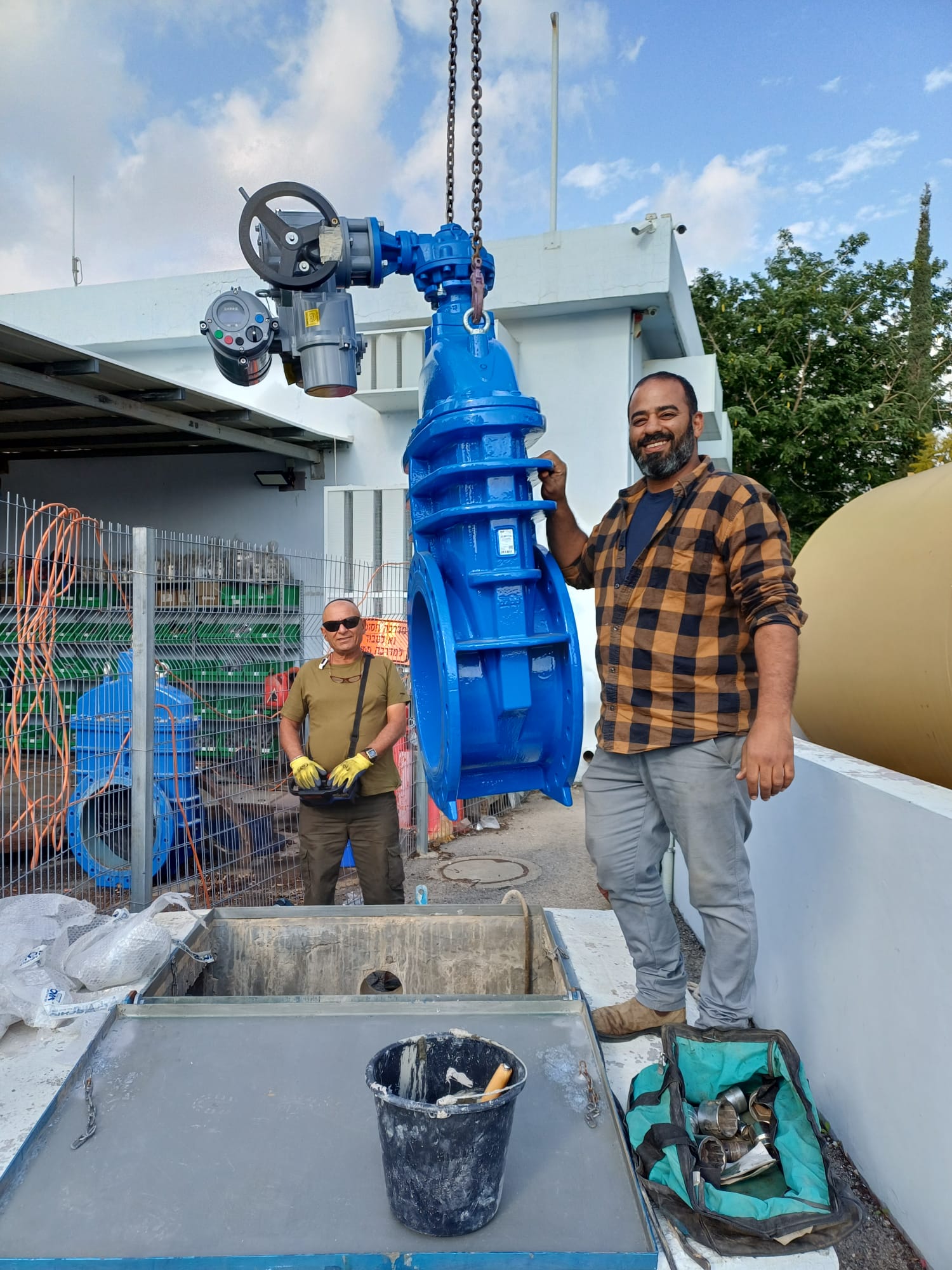 פרוייקט שידרוג מאגר 2000 במתקן קדש