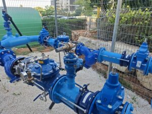 פרויקט חיבור אזורי לחץ במערכת המים – דרך הבשמים